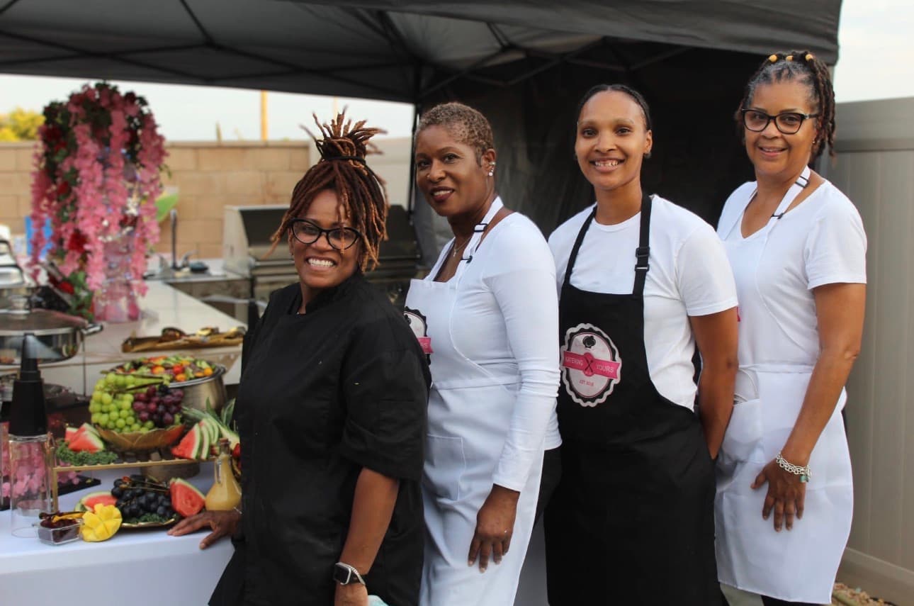 Catering event showcase